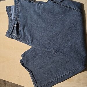 D21 Venezia Plus Size Womens Classic Blue Bootcut Jean Sz 24P (6) Md Wash Pocket
